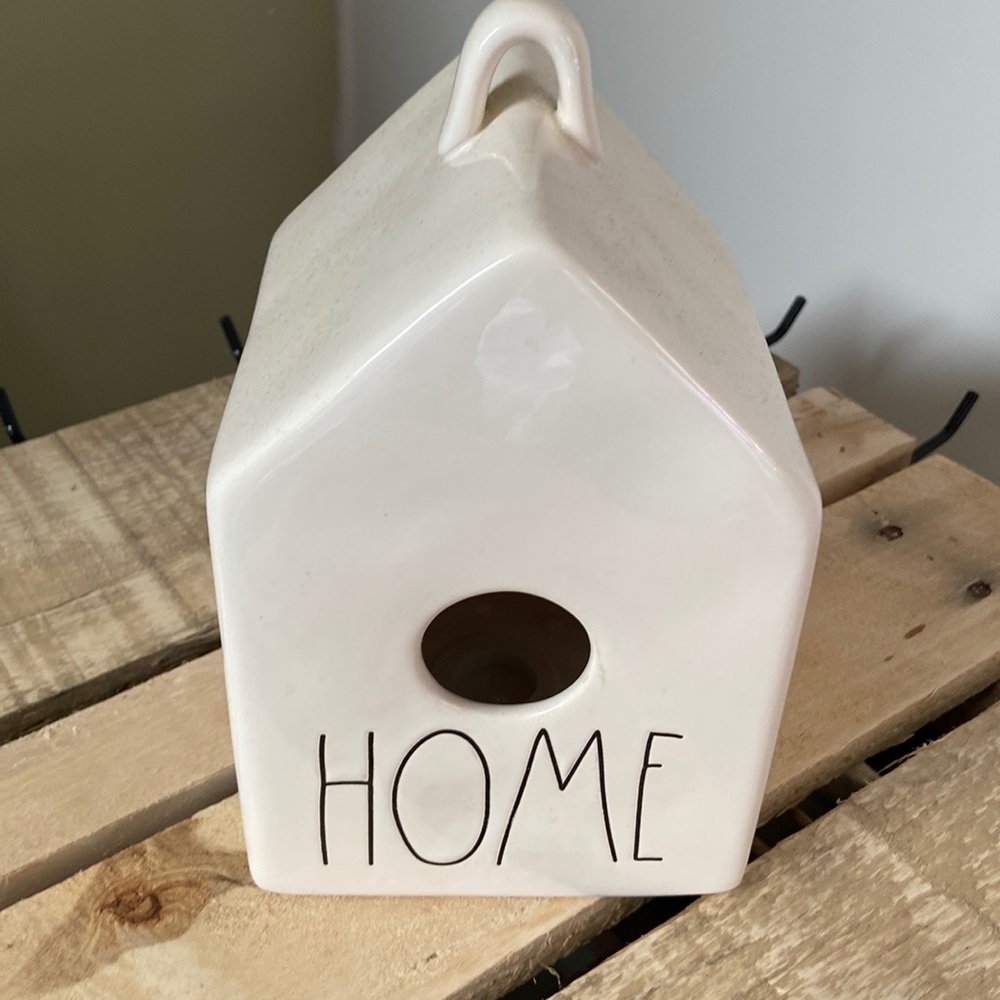 Rae Dunn Home bird house
